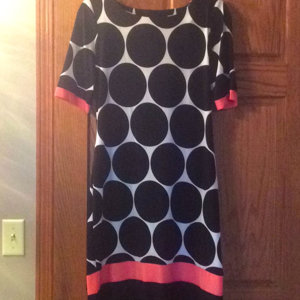 Black and white dress